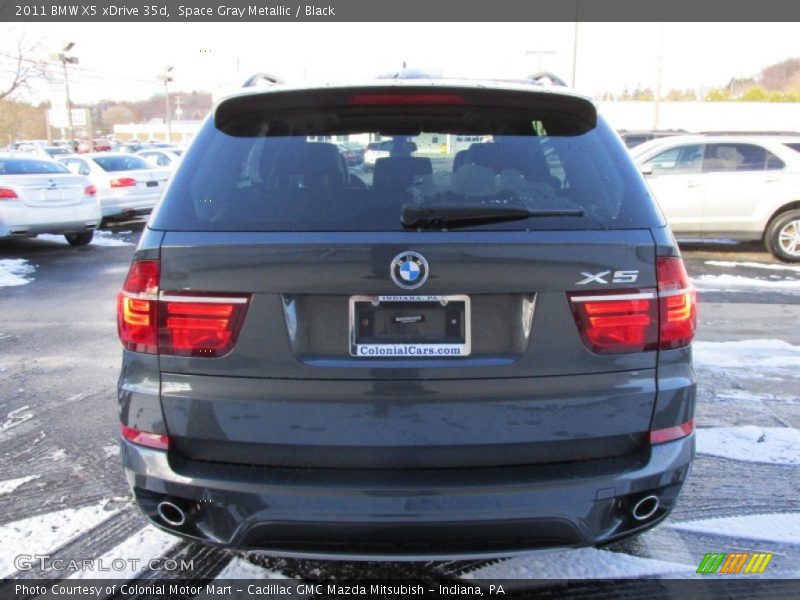 Space Gray Metallic / Black 2011 BMW X5 xDrive 35d