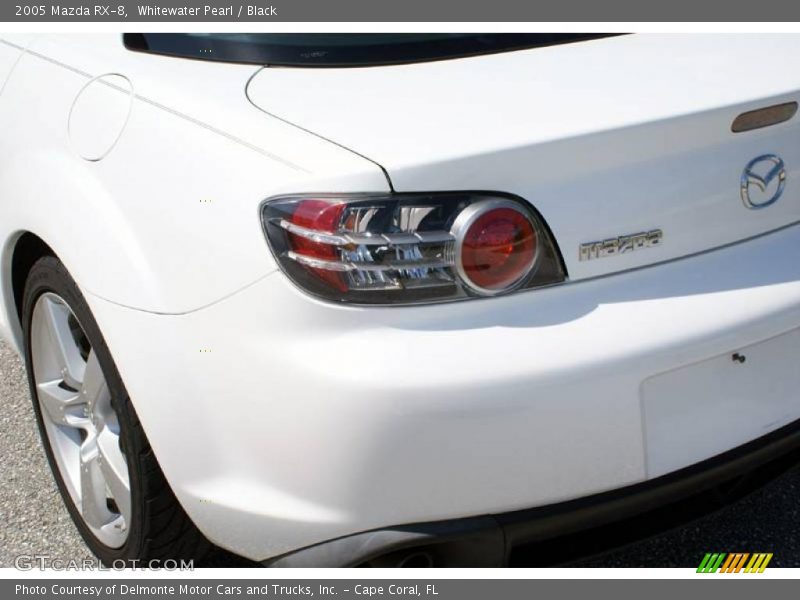 Whitewater Pearl / Black 2005 Mazda RX-8