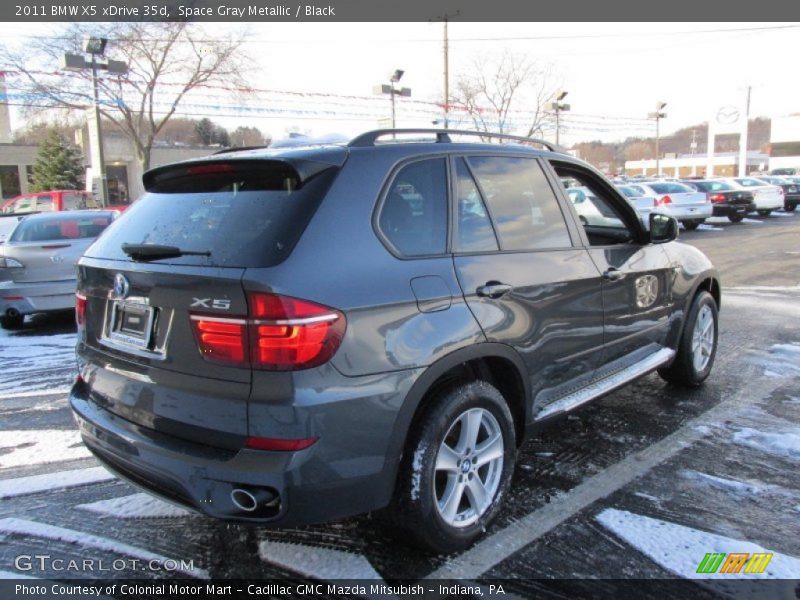 Space Gray Metallic / Black 2011 BMW X5 xDrive 35d