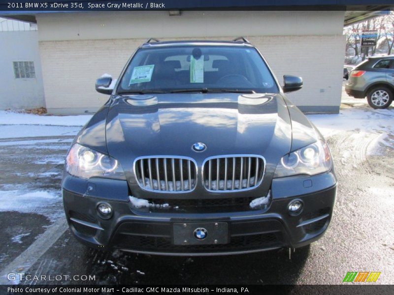 Space Gray Metallic / Black 2011 BMW X5 xDrive 35d