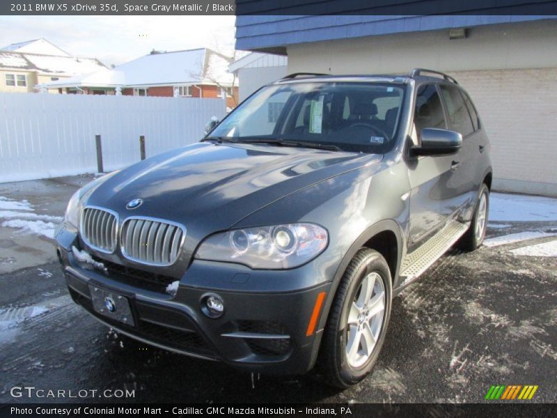 Space Gray Metallic / Black 2011 BMW X5 xDrive 35d