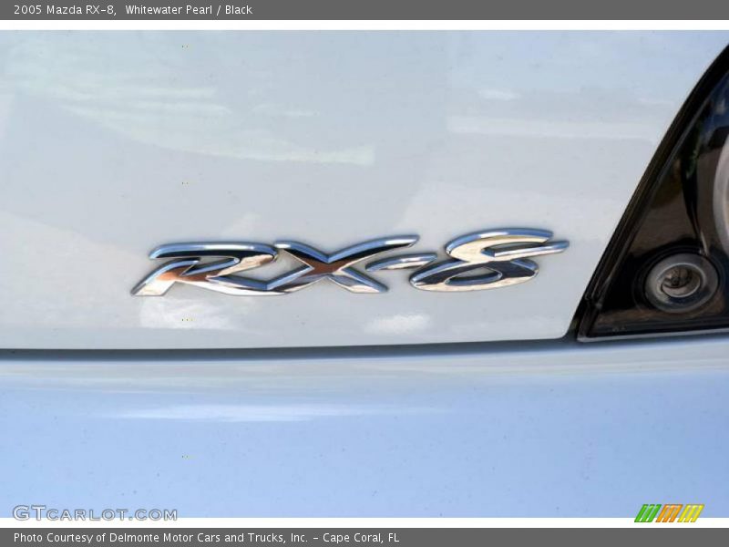 Whitewater Pearl / Black 2005 Mazda RX-8