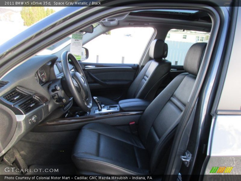 Space Gray Metallic / Black 2011 BMW X5 xDrive 35d