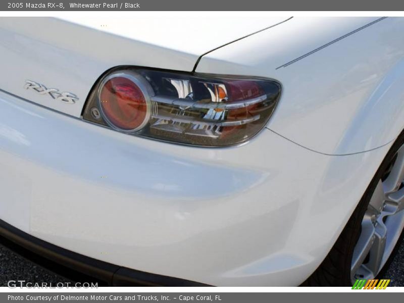 Whitewater Pearl / Black 2005 Mazda RX-8