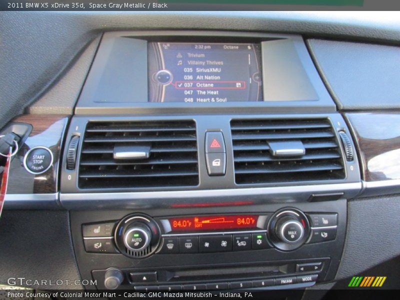 Space Gray Metallic / Black 2011 BMW X5 xDrive 35d