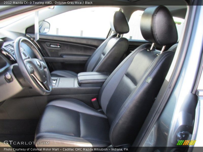 Dolphin Gray Mica / Black 2012 Mazda CX-9 Touring AWD