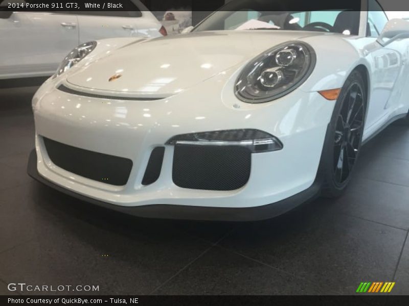 White / Black 2014 Porsche 911 GT3