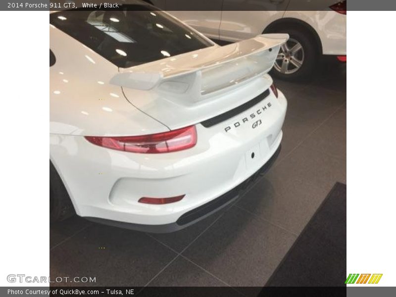 White / Black 2014 Porsche 911 GT3