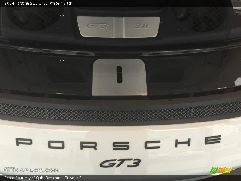 White / Black 2014 Porsche 911 GT3