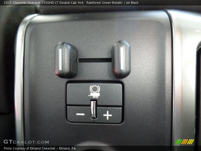 Rainforest Green Metallic / Jet Black 2015 Chevrolet Silverado 2500HD LT Double Cab 4x4