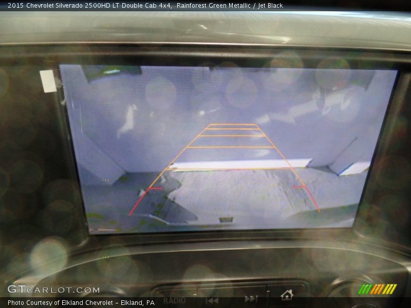 Rainforest Green Metallic / Jet Black 2015 Chevrolet Silverado 2500HD LT Double Cab 4x4