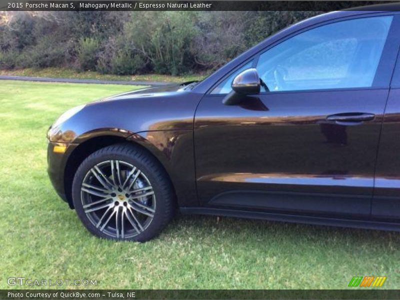 Mahogany Metallic / Espresso Natural Leather 2015 Porsche Macan S