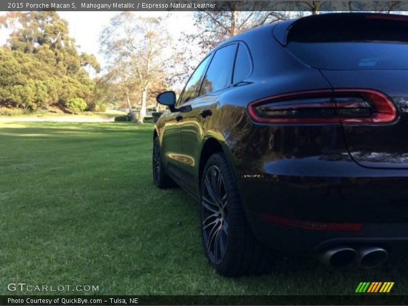 Mahogany Metallic / Espresso Natural Leather 2015 Porsche Macan S