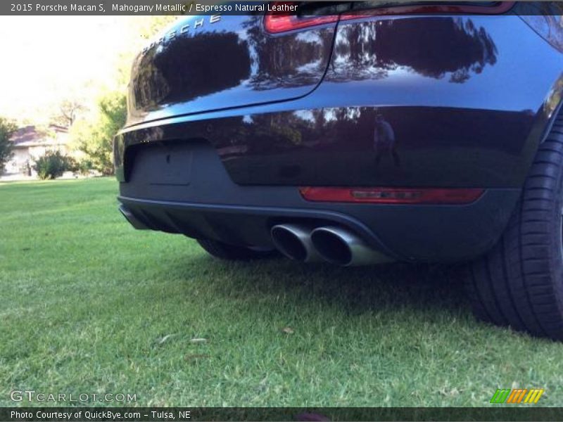 Mahogany Metallic / Espresso Natural Leather 2015 Porsche Macan S