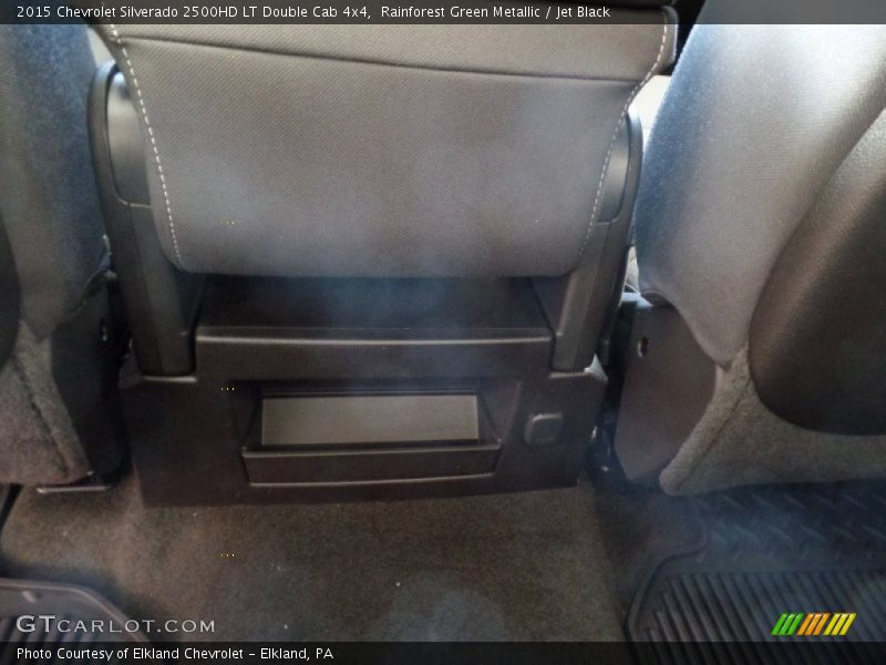 Rainforest Green Metallic / Jet Black 2015 Chevrolet Silverado 2500HD LT Double Cab 4x4