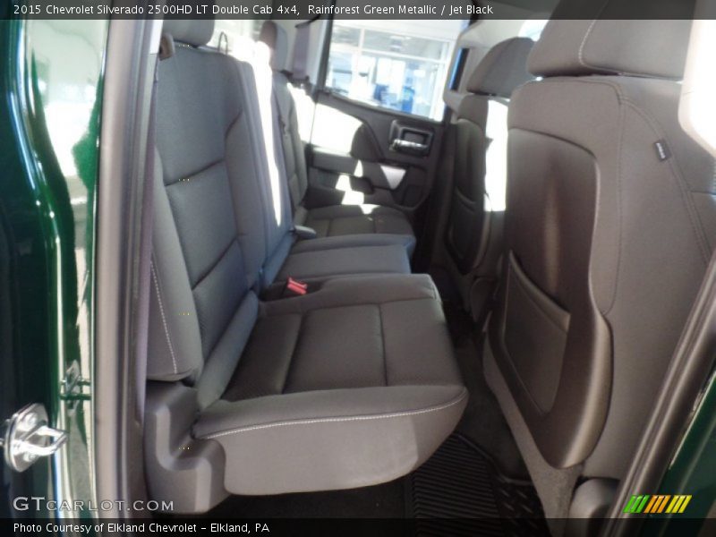 Rainforest Green Metallic / Jet Black 2015 Chevrolet Silverado 2500HD LT Double Cab 4x4
