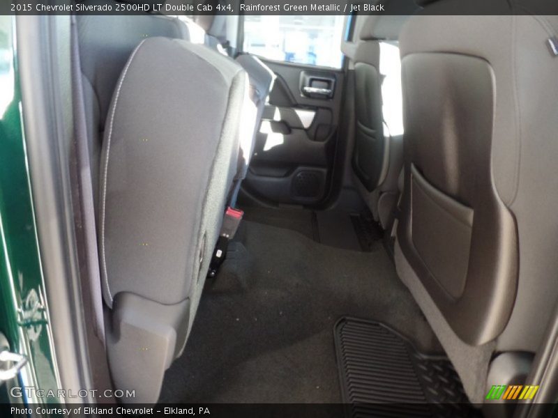 Rainforest Green Metallic / Jet Black 2015 Chevrolet Silverado 2500HD LT Double Cab 4x4