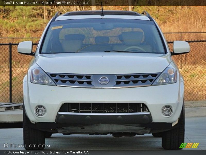 Glacier Pearl White / Cafe Latte 2007 Nissan Murano SL