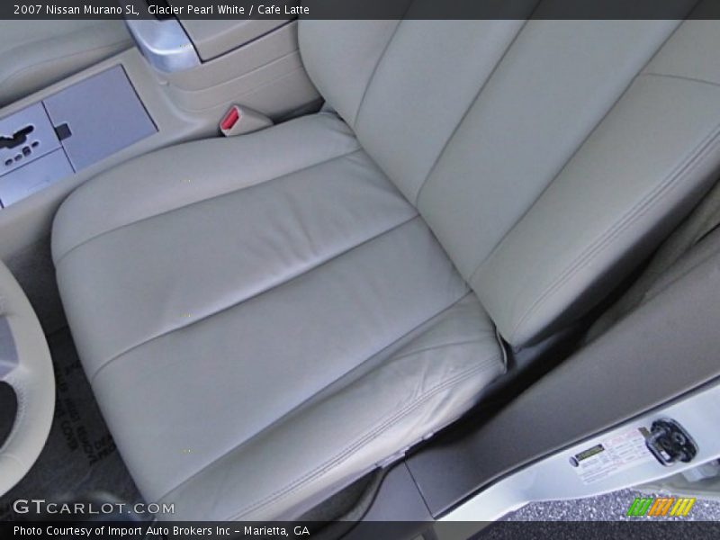 Glacier Pearl White / Cafe Latte 2007 Nissan Murano SL