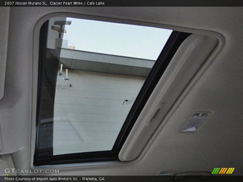 Glacier Pearl White / Cafe Latte 2007 Nissan Murano SL