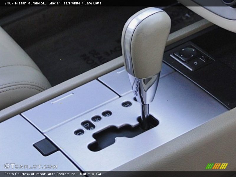 Glacier Pearl White / Cafe Latte 2007 Nissan Murano SL