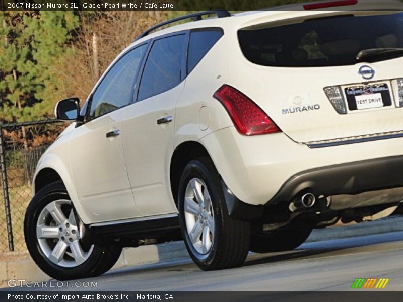 Glacier Pearl White / Cafe Latte 2007 Nissan Murano SL