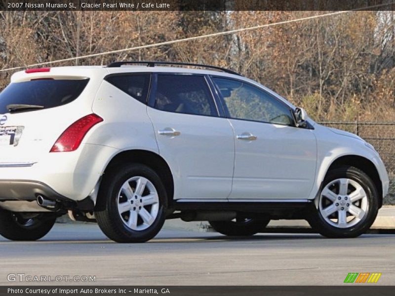 Glacier Pearl White / Cafe Latte 2007 Nissan Murano SL