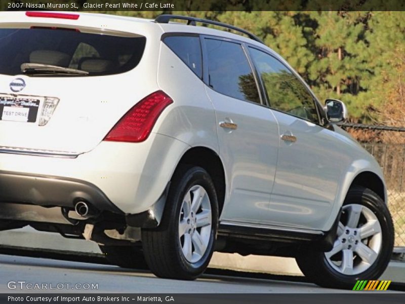 Glacier Pearl White / Cafe Latte 2007 Nissan Murano SL
