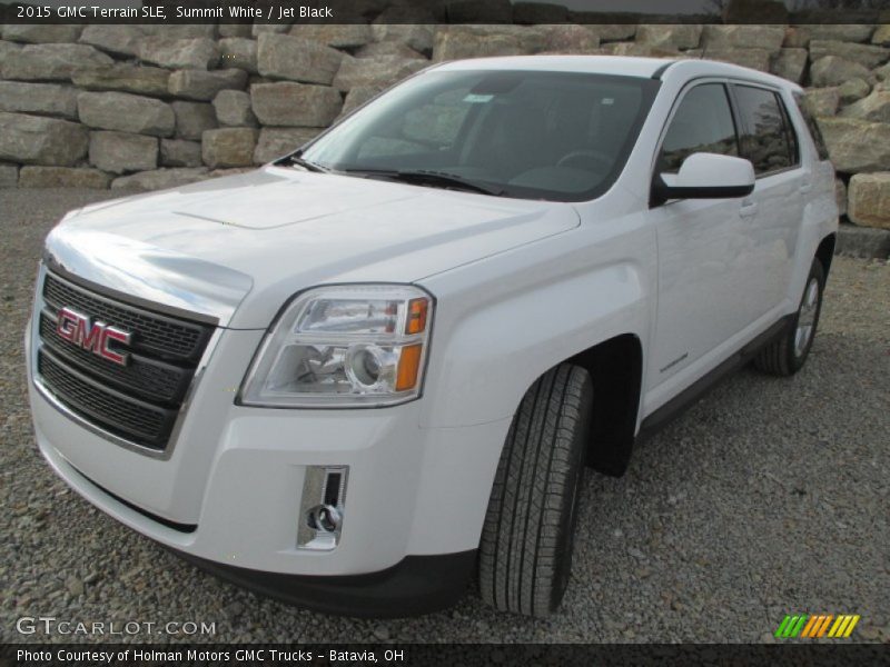 Summit White / Jet Black 2015 GMC Terrain SLE