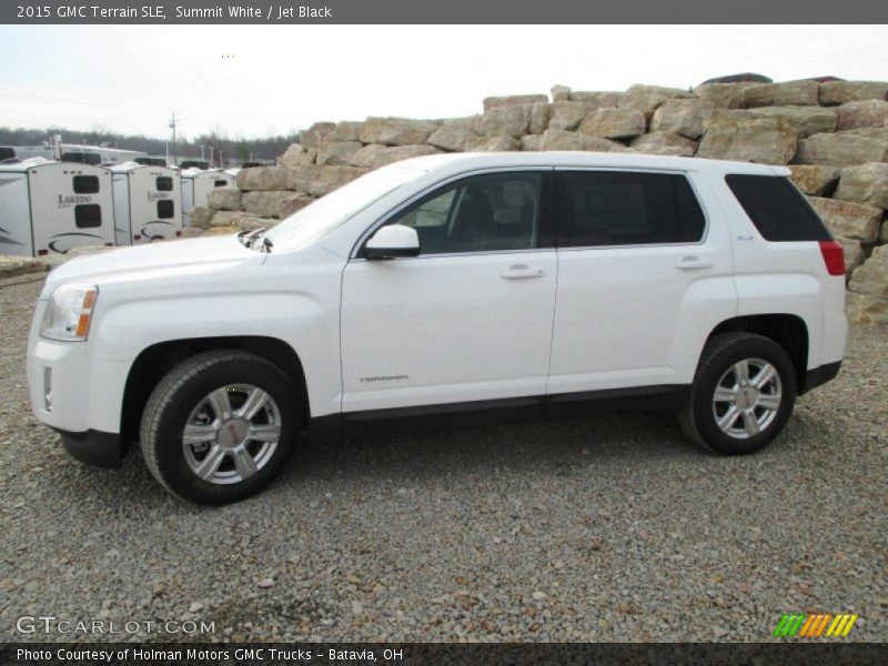 Summit White / Jet Black 2015 GMC Terrain SLE