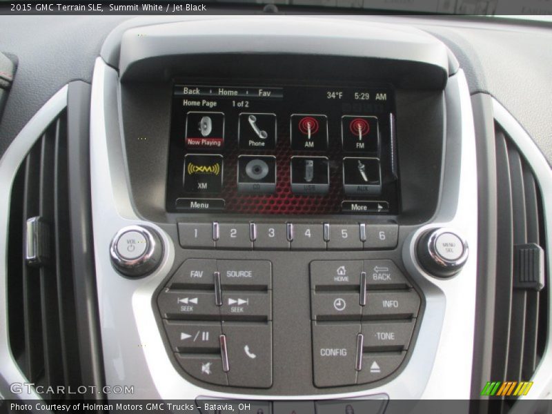 Summit White / Jet Black 2015 GMC Terrain SLE