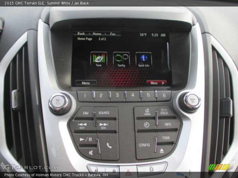 Summit White / Jet Black 2015 GMC Terrain SLE