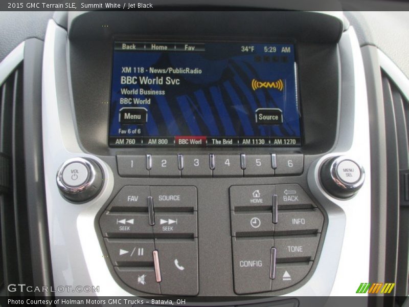 Summit White / Jet Black 2015 GMC Terrain SLE
