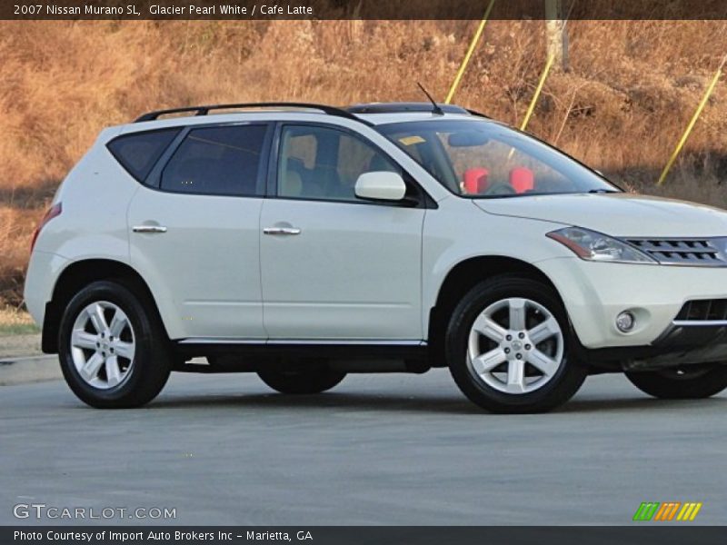 Glacier Pearl White / Cafe Latte 2007 Nissan Murano SL