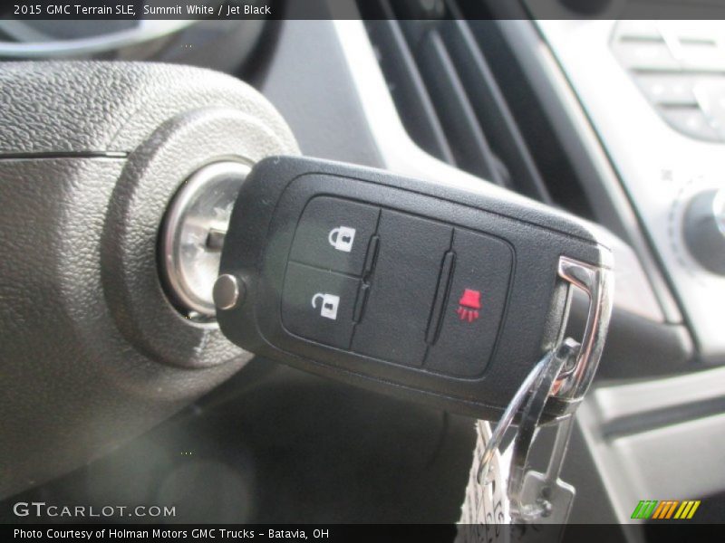 Summit White / Jet Black 2015 GMC Terrain SLE