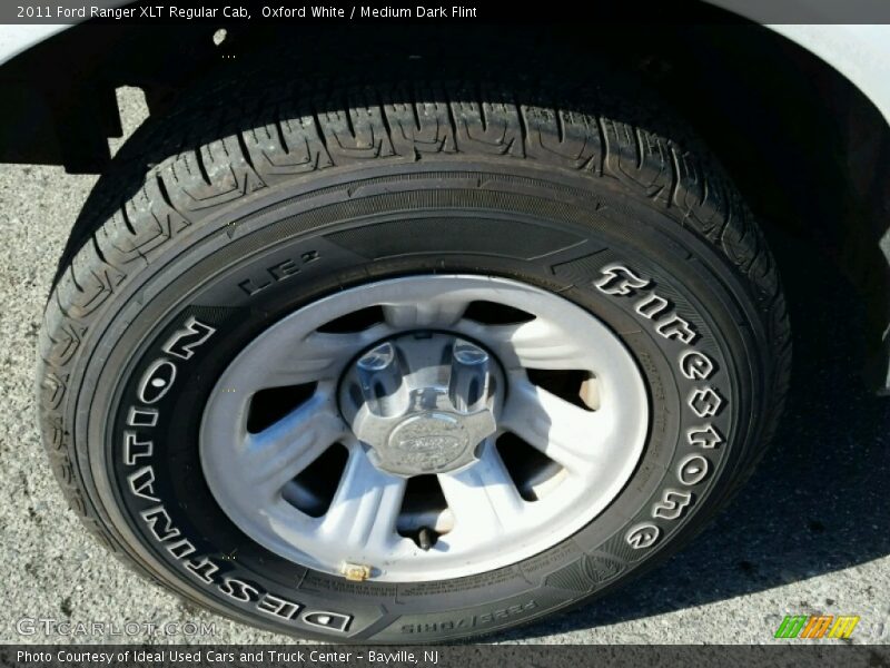 Oxford White / Medium Dark Flint 2011 Ford Ranger XLT Regular Cab