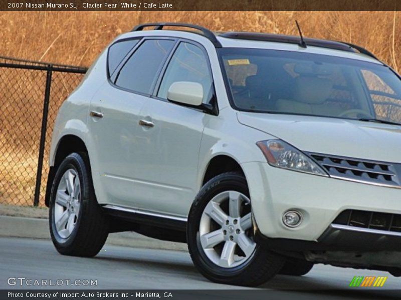 Glacier Pearl White / Cafe Latte 2007 Nissan Murano SL