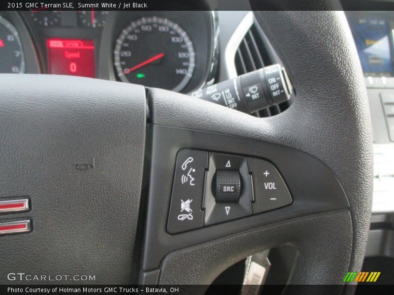 Summit White / Jet Black 2015 GMC Terrain SLE