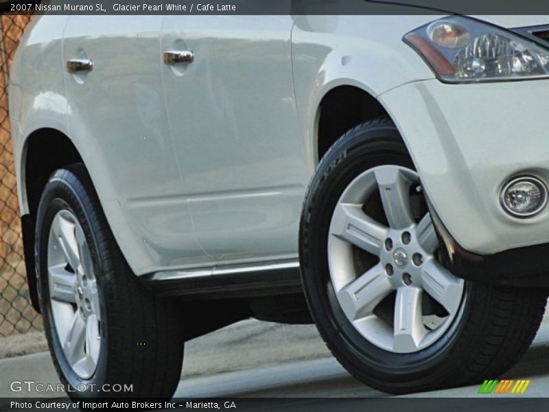 Glacier Pearl White / Cafe Latte 2007 Nissan Murano SL