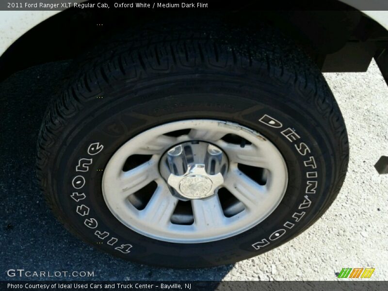 Oxford White / Medium Dark Flint 2011 Ford Ranger XLT Regular Cab
