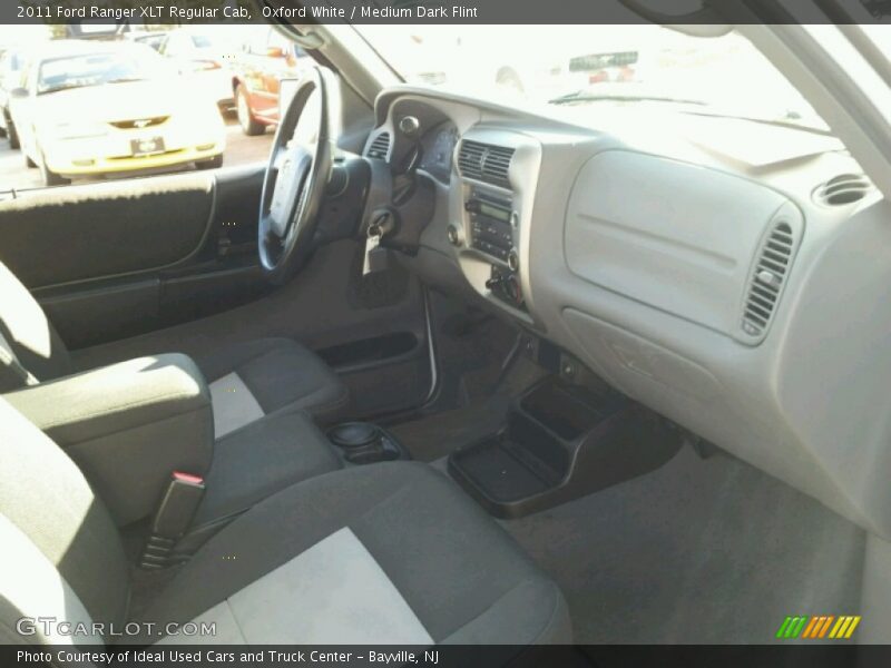 Oxford White / Medium Dark Flint 2011 Ford Ranger XLT Regular Cab