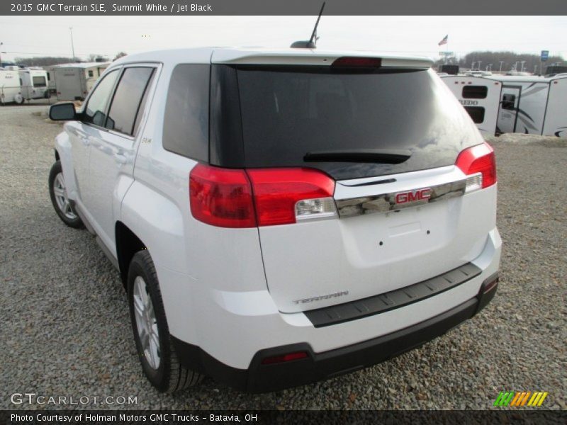 Summit White / Jet Black 2015 GMC Terrain SLE