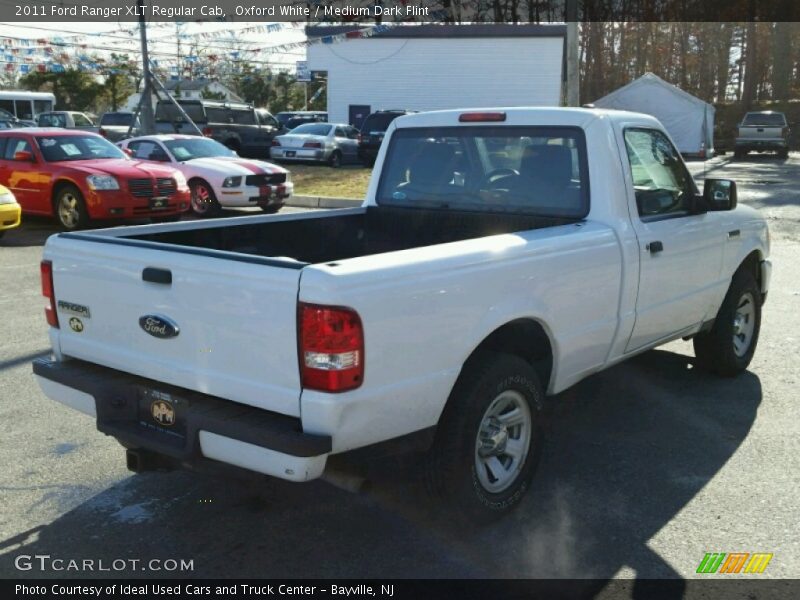 Oxford White / Medium Dark Flint 2011 Ford Ranger XLT Regular Cab