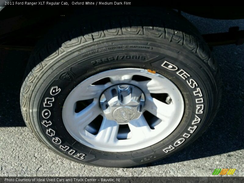 Oxford White / Medium Dark Flint 2011 Ford Ranger XLT Regular Cab