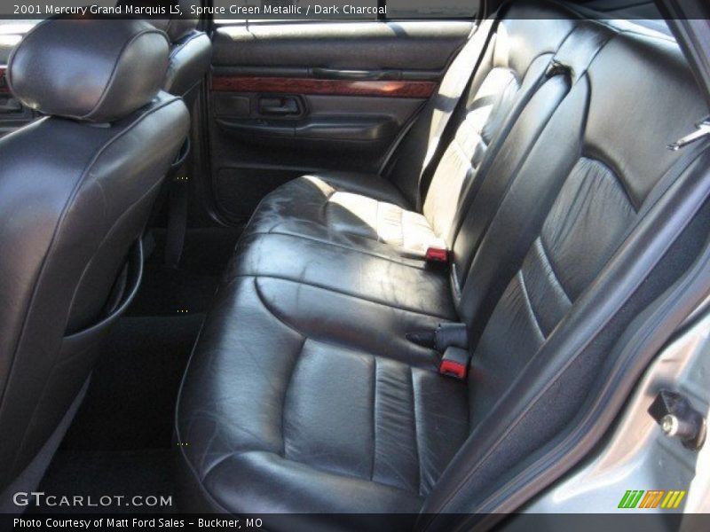 Spruce Green Metallic / Dark Charcoal 2001 Mercury Grand Marquis LS