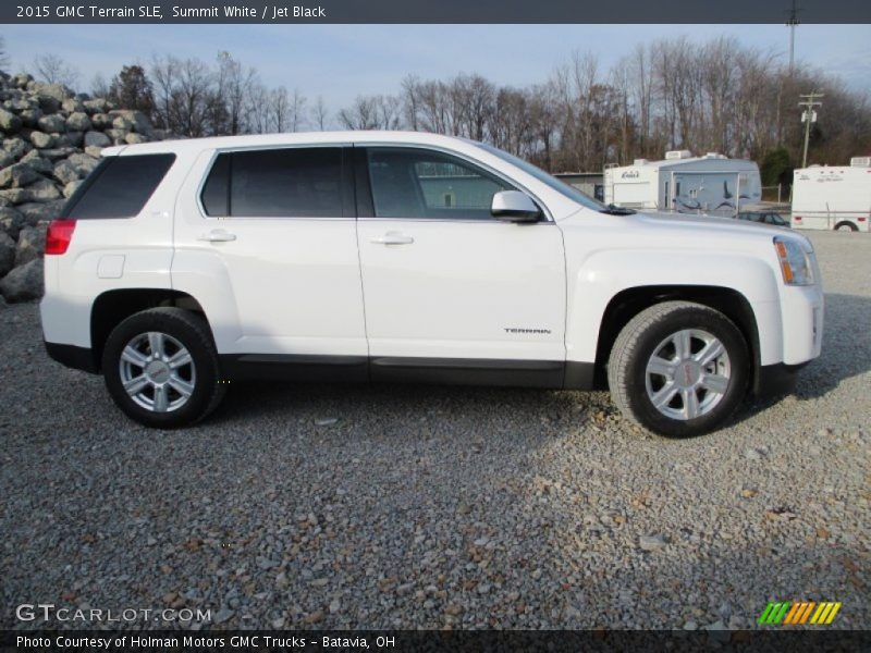 Summit White / Jet Black 2015 GMC Terrain SLE