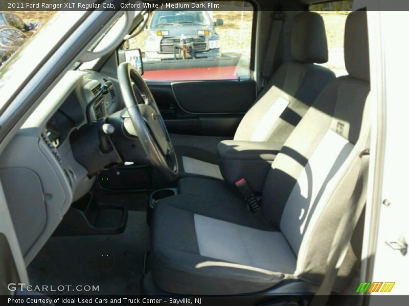 Oxford White / Medium Dark Flint 2011 Ford Ranger XLT Regular Cab