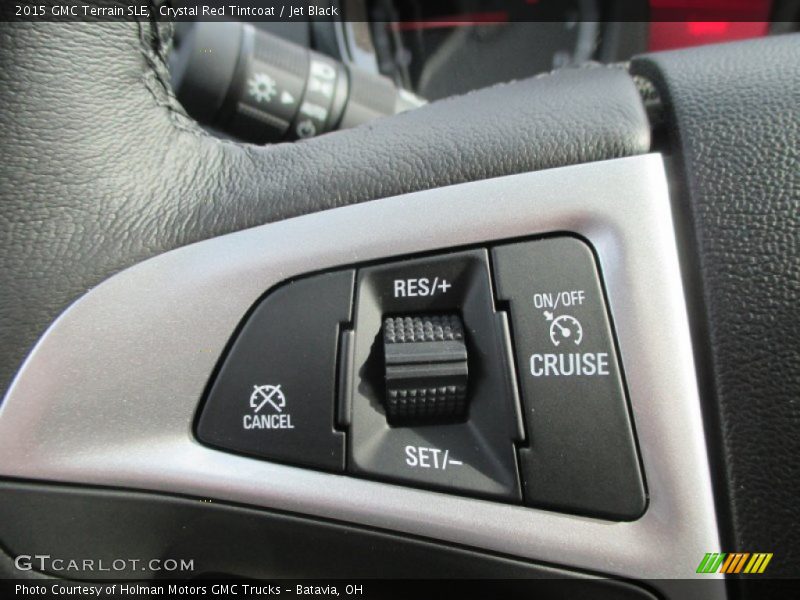 Crystal Red Tintcoat / Jet Black 2015 GMC Terrain SLE
