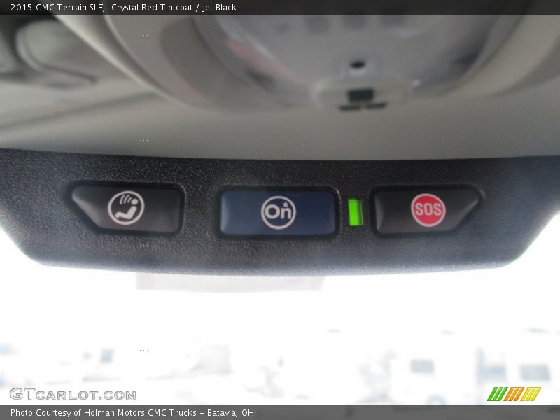Crystal Red Tintcoat / Jet Black 2015 GMC Terrain SLE