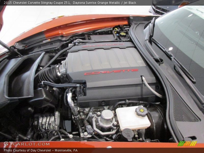  2015 Corvette Stingray Coupe Z51 Engine - 6.2 Liter DI OHV 16-Valve VVT V8